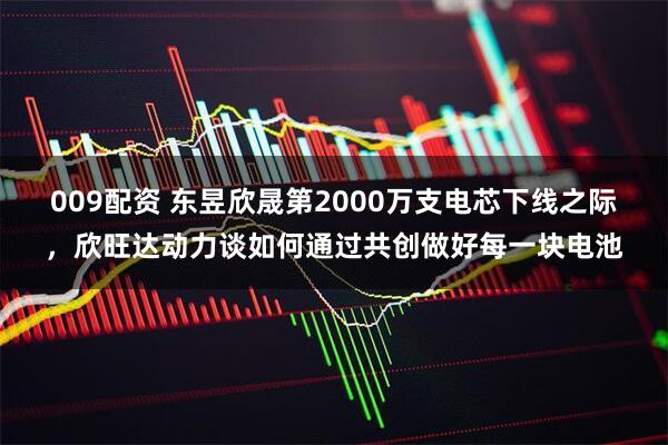 009配资 东昱欣晟第2000万支电芯下线之际，欣旺达动力谈如何通过共创做好每一块电池