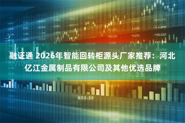 融证通 2026年智能回转柜源头厂家推荐：河北亿江金属制品有限公司及其他优选品牌